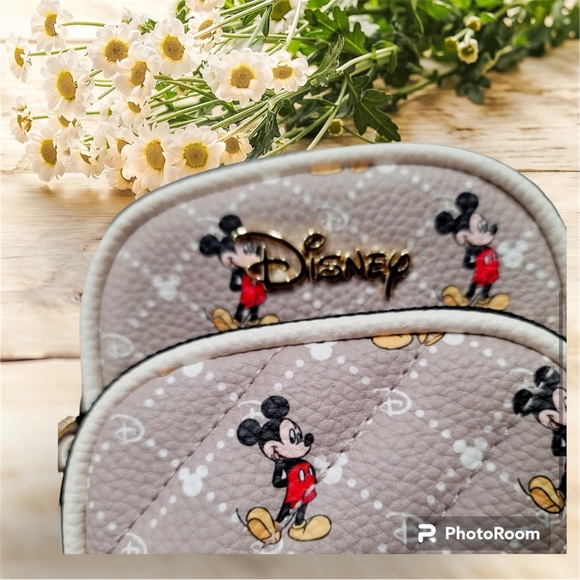 NWT Disney Mickey Mouse Monogram Crossbody - Picture 3 of 10